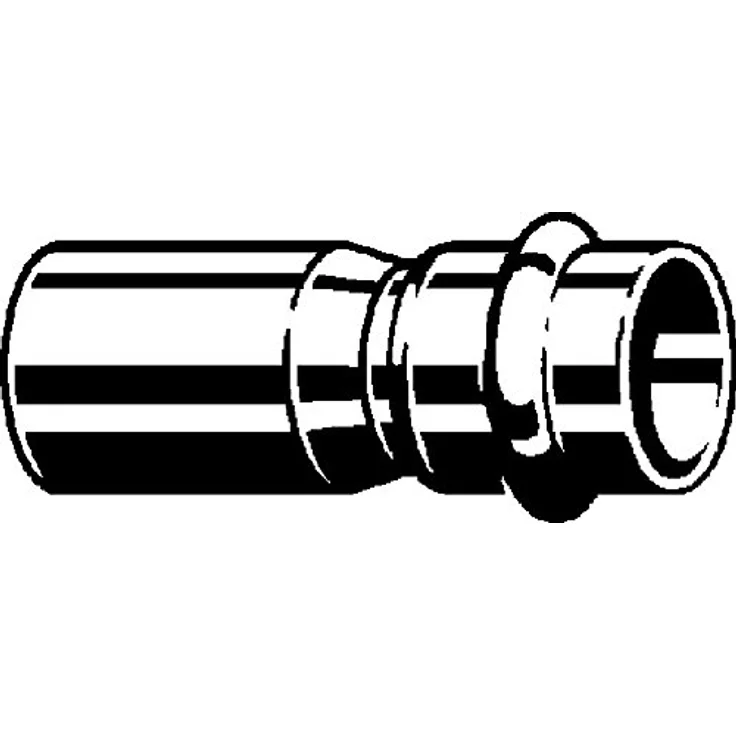 Viega Profipress Reduzierstück 22x15 mm, DVGW geprüft für Trinkwasser und Heizung, Edelstahl – Bild 2