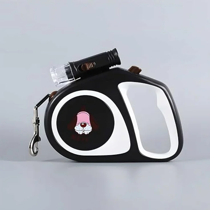 Retoo Rollleine Hundeleine 5m für kleine & große Hunde, Flexibles Band für Rechts Spaziergänge, Dog Leash, Bequemen Griff, Gurt-Leine, Robuste Ausziehleine fürs Gassigehen Roll-Leine Hochwertige Leine - Preisvergleich – Bild 2