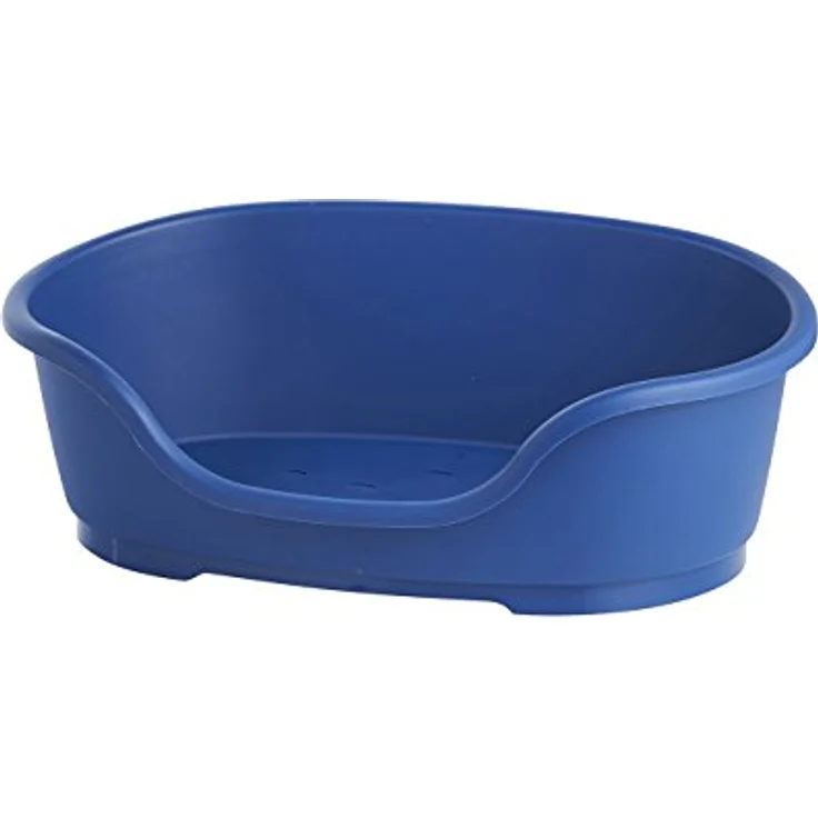 Karlie Do Not Disturb Hundebett aus Kunststoff, 60 cm, blau - Ergonomisch, strapazierfähig, mit Luftlöchern für optimalen Komfort – Bild 1