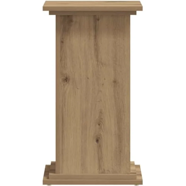 vidaXL Blumenständer Pflanzenständer Artisan-Eiche 33x33x60 cm Holzwerkstoff, robust und stabil, zeitloses Design – Bild 6