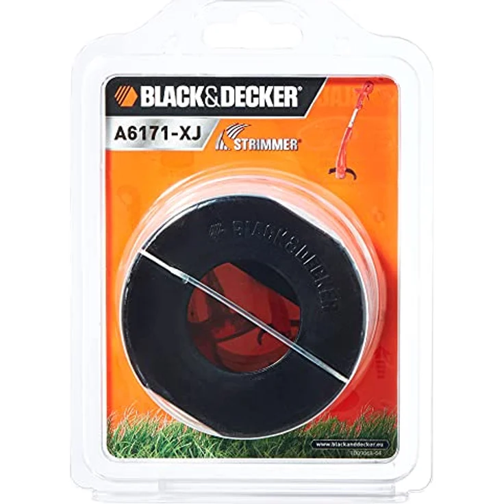 Black+Decker Ersatzfaden Reflex (für Gartentrimmer, 50 m Länge, 1,5 mm Durchmesser) A6171 – Bild 3