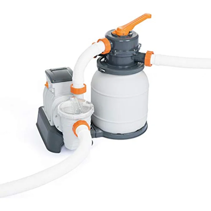 Bestway Flowclear Sandfilteranlage Sandfilterpumpe Schwimmbad 5.678 l-h 58497 – Bild 3