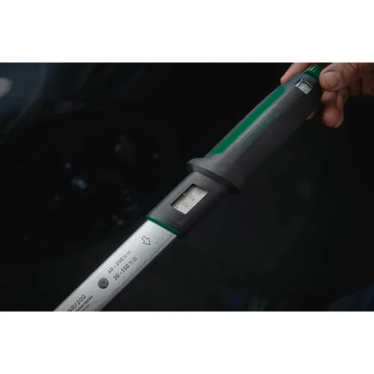 STAHLWILLE 750NR/200 Drehmomentschlüssel 40-200 N·m mit 1/2 Zoll Umschalt-Knarre, haptischem Klicksignal, Doppelskala, Made in Germany – Bild 5
