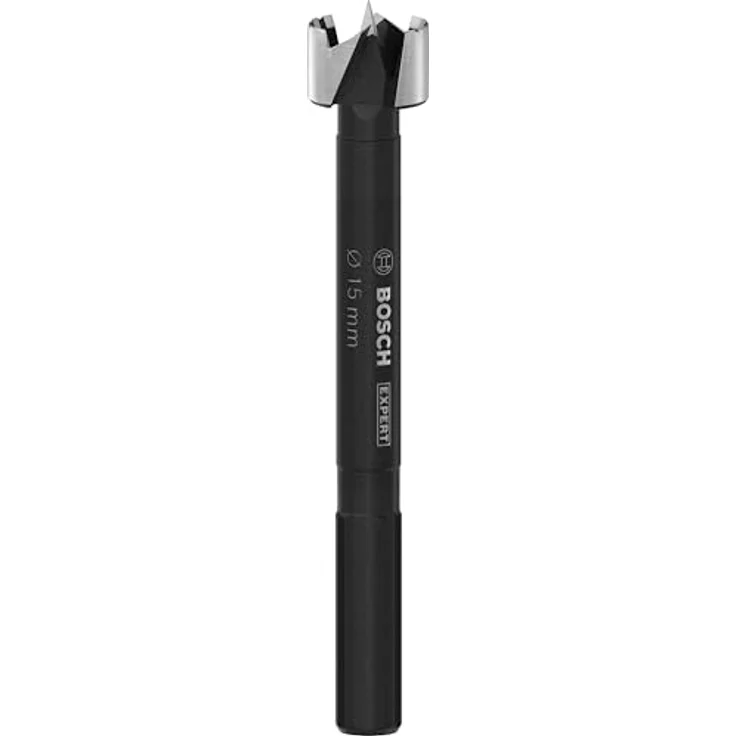 BOSCH Forstnerbohrer 15 mm, Holzbohrer mit Gesamtlänge 88 mm und Schaftdurchmesser 8 mm – Bild 1