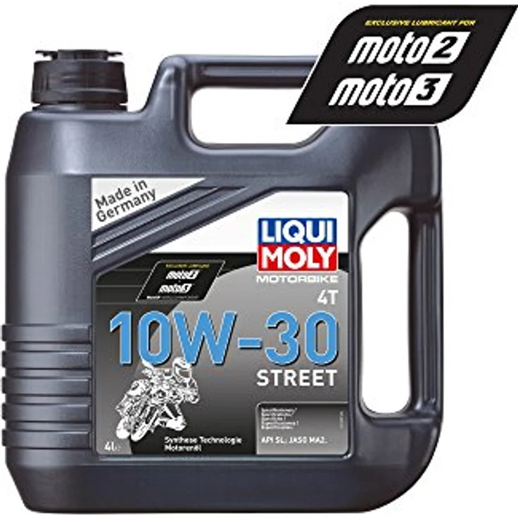 LIQUI MOLY Motorbike 4T 10W-30 Street | 4 L | Motorrad Synthesetechnologie Motoröl | Art.-Nr.: 1688 – Bild 3