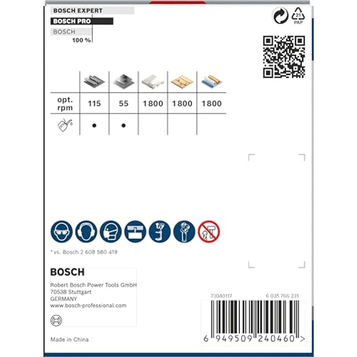 Bosch 1x PRO Multi Material Power Change Plus Lochsäge (76 mm, für Weichholz, Trockenbauwand) – Bild 4