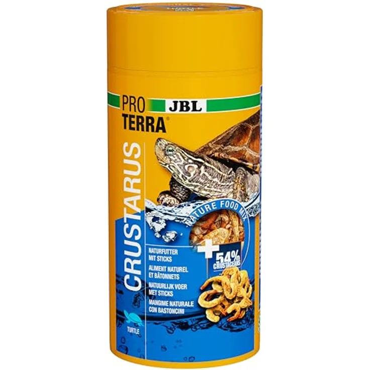 JBL Proterra CRUSTARUS 1000ml, Alleinfutter-Mix für Sumpf- und Wasserschildkröten – Bild 1