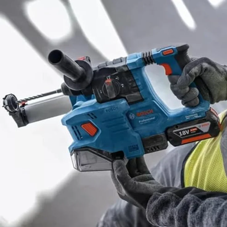 Bosch Bohrhammer GBH 18V-22 Professional, SDS+, 18V, mit Staubabsaugung, Schlagkraft 1,9 Joule – Bild 6