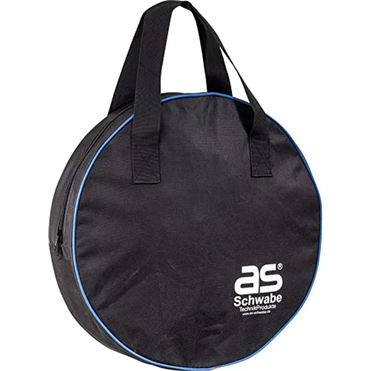 as - Schwabe Tasche für Verlängerungsleitungen, allwettertauglich, staub- und spritzwasserdicht, Tragkraft 10 kg, für Kabel bis 25 m, 40x40x9 cm, Modell 12280
