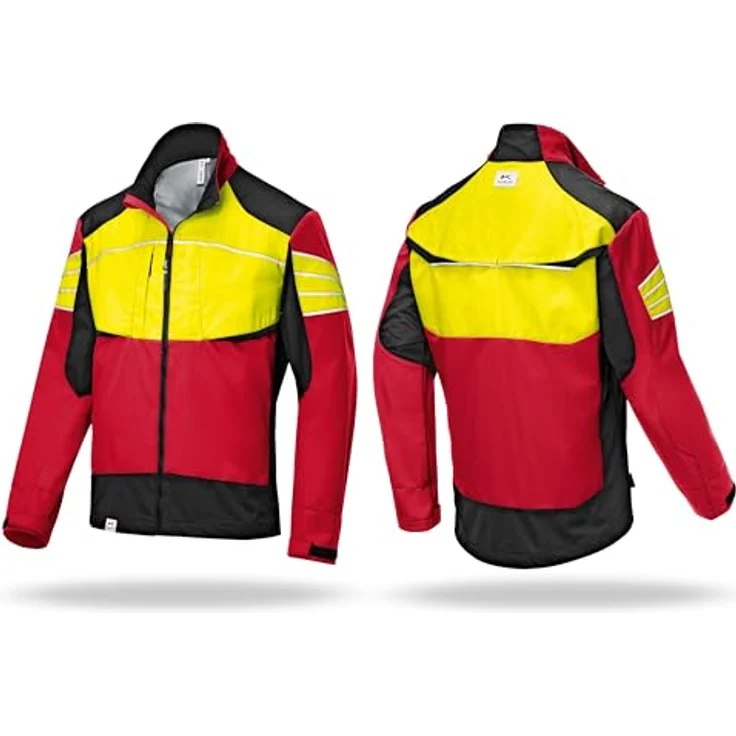 Kübler Forst Ultrashell Jacke 1750, ergonomische Arbeitsjacke mit reflektierenden Elementen und Mesh-Ventilation, Größe M – Bild 1