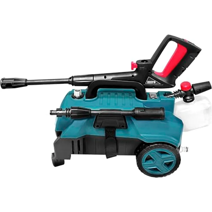 Könner & Söhnen Hochdruckreiniger KS PW130H, 130 bar max. Druck, 312 l/h Fördermenge, inkl. Zubehör für effektive Reinigung