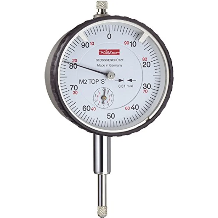 KÄFER Messuhr M2TopS Messbereich 10 mm, Ablesung 0,01 mm, 10143 – Bild 2