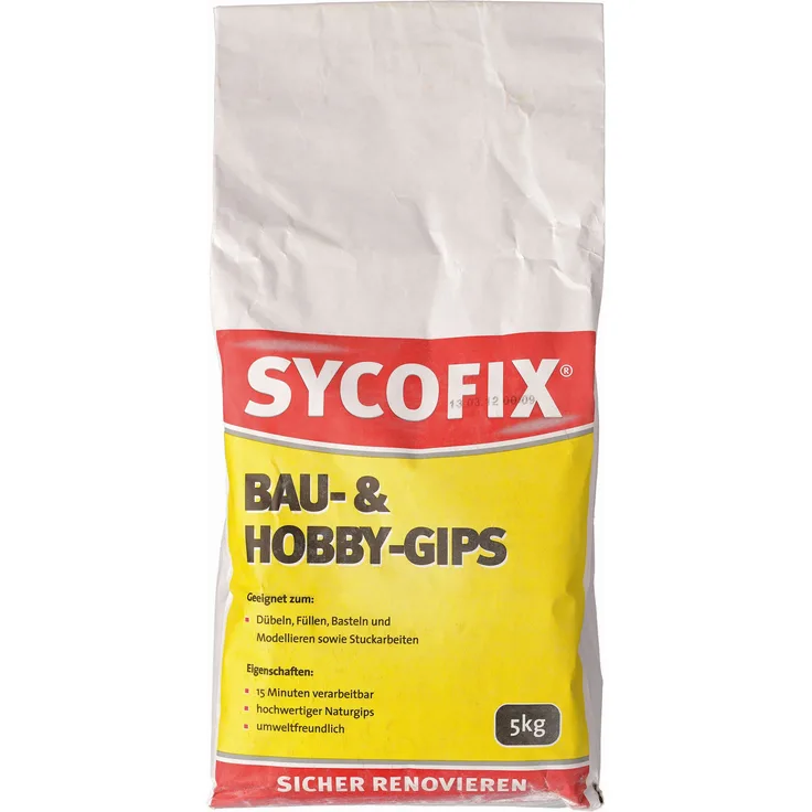 Sieder Sycofix Bau- und Hobbygips 5kg