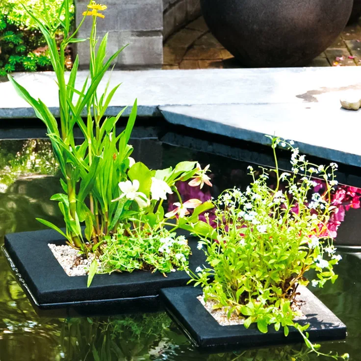 Velda Pflanzinsel Floating Plant Island eckig 35x35cm 127579 1 Stck