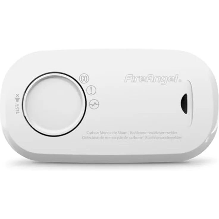 FireAngel FA3313-EUX10 Kohlenmonoxid-Melder batteriebetrieben detektiert Kohlenmonoxid