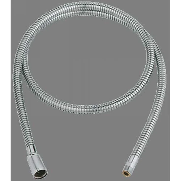 GROHE Metall-Brauseschlauch (1500 mm, ausschließlich für Spültischbatterien mit herausziehbarem Auslauf, Herstellergarantie: 5 Jahre), Chrom, 46092001 – Bild 3