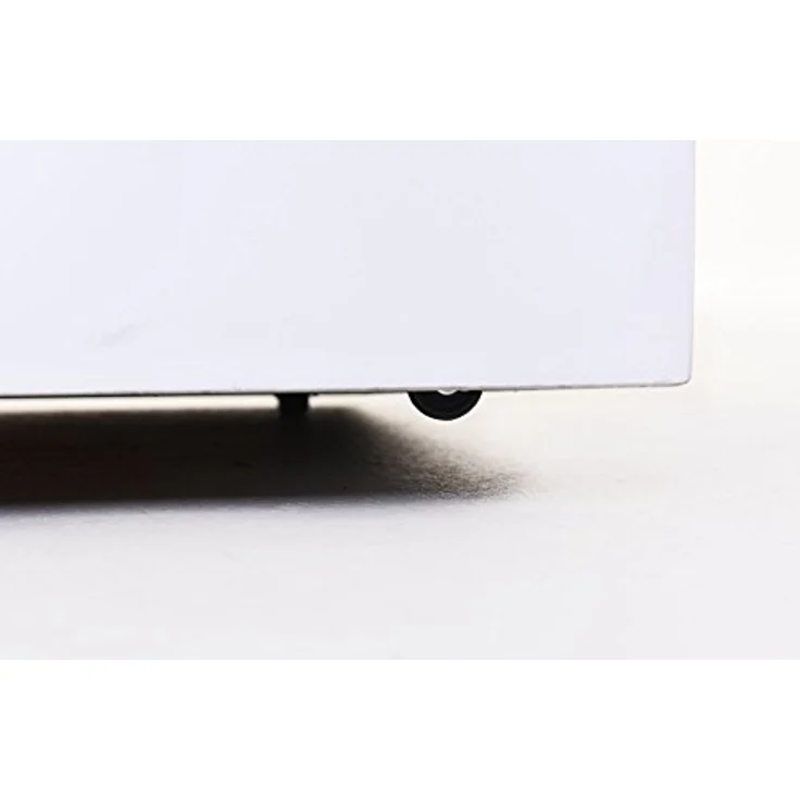 VIVANNO Pflanzkübel Fiberglas ELEMENTO auf Rollen, weiß matt, 88x30x75 cm, ideal als Raumteiler und Sichtschutz – Bild 9