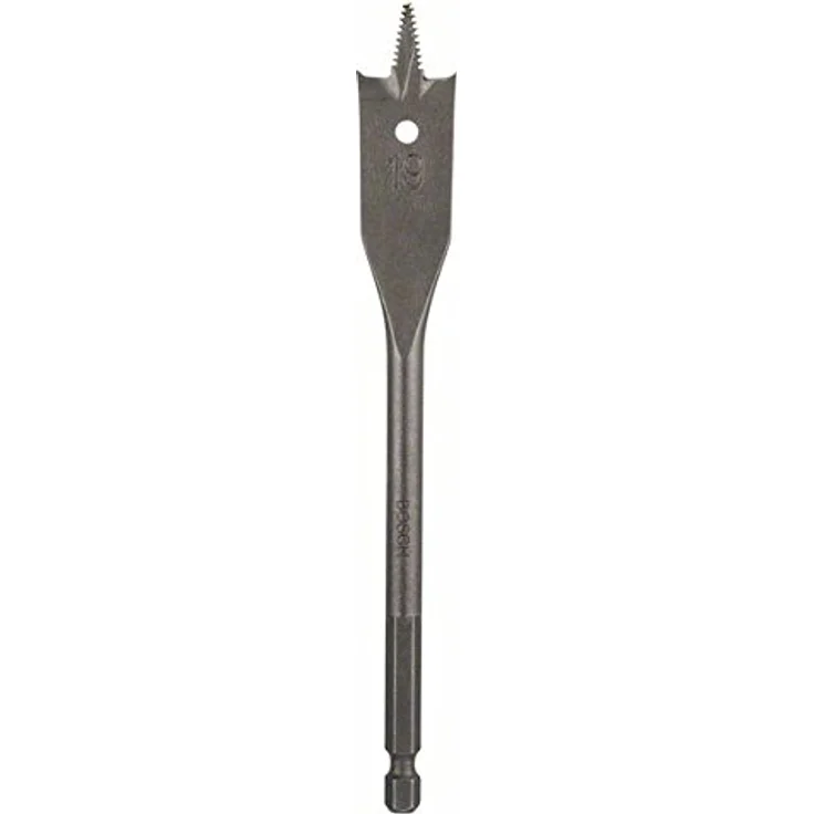 Bosch DIY Flachfräsbohrer Self Cut, Holzbohrer mit 1/4"-Sechskantschaft, Ø 19 mm, selbstzentrierende Gewindespitze, für Weich- und Mittelholz – Bild 2