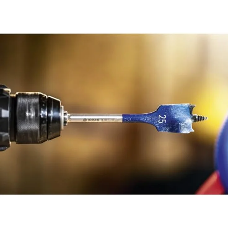 Bosch Professional Expert SelfCut Speed Flachfräsbohrer, 30 x 400 mm, bis zu 3-mal schneller, Sechskantschaft für maximale Kraftübertragung – Bild 3
