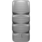 TTAMG GRAF Gartentank CUBUS 1000L Betongrau, Robuster Regenspeicher mit drei Gewindeanschlüssen