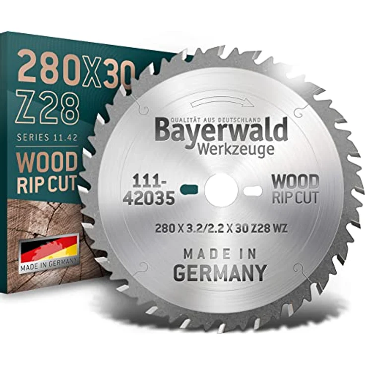Bayerwald HM Kreissägeblatt - 280 x 3.2 x 30 Z=28 LWZ – Bild 2