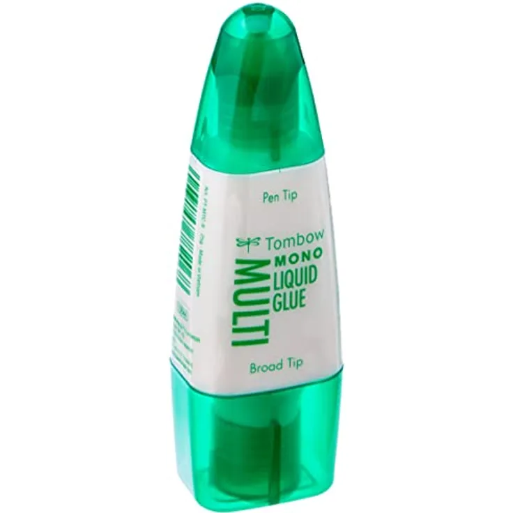 Tombow Multi Talent Alleskleber, 25 ml, permanent und wiederablösbar mit feiner und breiter Spitze