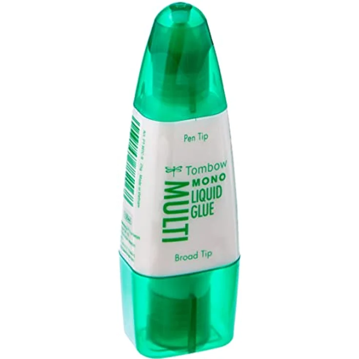 Tombow Multi Talent Alleskleber, 25 ml, permanent und wiederablösbar mit feiner und breiter Spitze – Bild 1
