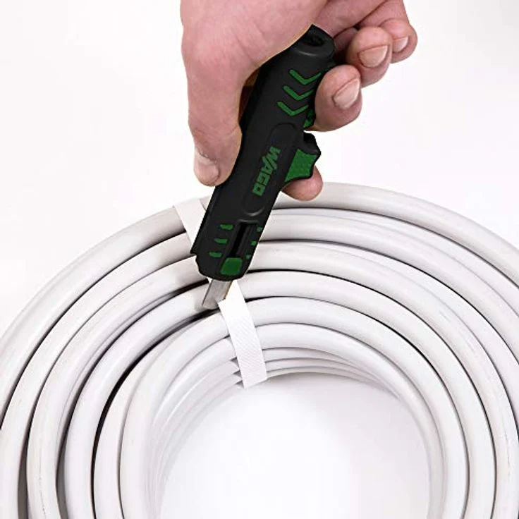 WAGO Universal-Entmanteler 206-1442 | Ergonomische, rutschfeste Griffzonen, sichere Verriegelungstechnik, für Durchmesser von 8 mm bis 13 mm – Bild 3