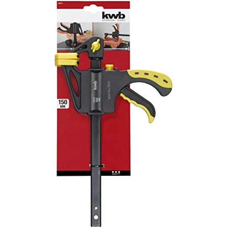 kwb Spann- und Spreizzwinge 150 mm Einhand-Zwinge, m. 2-Komponenten Griff – Bild 3