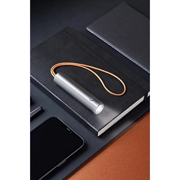 Lexon Fine Bag Light, LED Lichttasche in Gunmetal – Bild 5