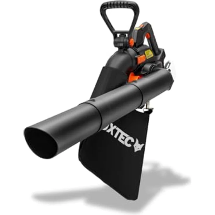 FUXTEC FX-E2LBS 2in1 Akku Laubbläser und -sauger, 40 Volt, 685,1 m³/h, inkl. Laubfangsack, ergonomischer Griff, ohne Akku/Ladegerät – Bild 11