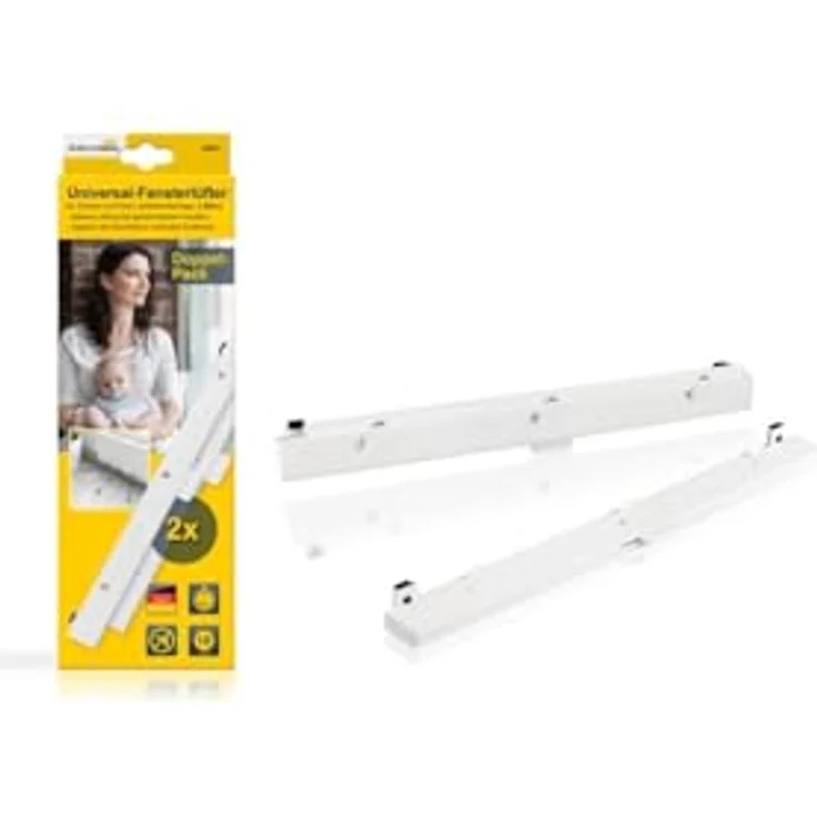 Schellenberg 46601 Universal-Fensterlüfter-Set Weiß – Bild 2