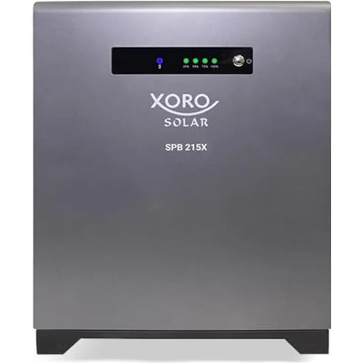 XORO SOLAR SPB 215X, 2016 Wh Erweiterungsakku für SPS 2155 Solarstromspeicher mit Lithium-Eisenphosphat-Zellen, IP65 Schutzart