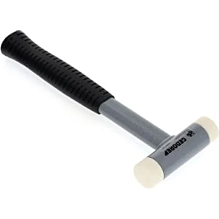 GEDORE Rückschlagfreier Schonhammer, Ø 30 mm, Stahlrohrstiel, Austauschbare Polyamid-Köpfe - Preisvergleich – Bild 4