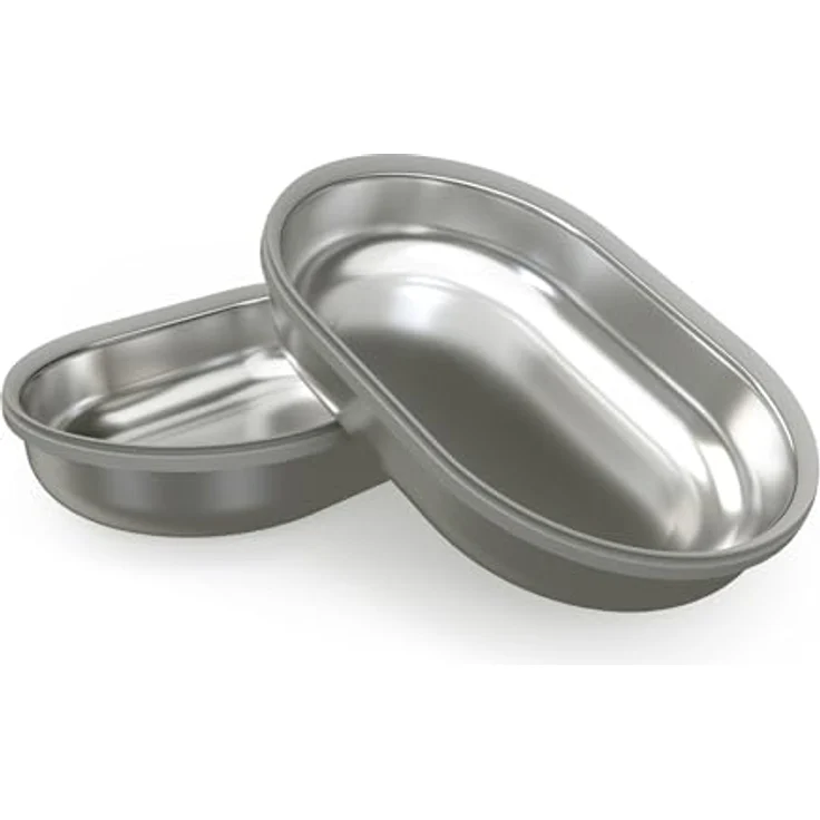 Sure Petcare SureFeed Futternapf aus Edelstahl, 2er Set, versiegelt für Frische, kompatibel mit SureFeed Microchip Futterspender, spülmaschinengeeignet – Bild 1