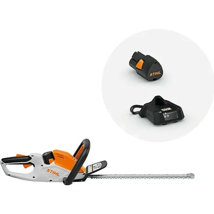 Stihl HSA 30, Akku-Heckenschere mit 10,8 V, 45 cm Schnittlänge, inkl. Akku und Ladegerät, leicht und leise