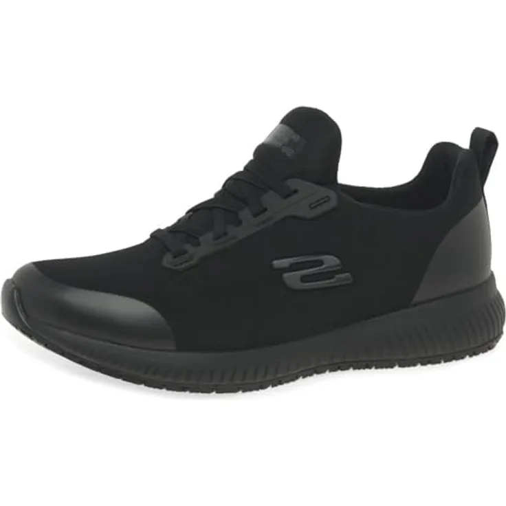 Skechers SQUAD SR, Berufsschuh Sneaker für Gastronomie & Pflege mit gepolstertem Schaftrand und rutschhemmender Sohle
