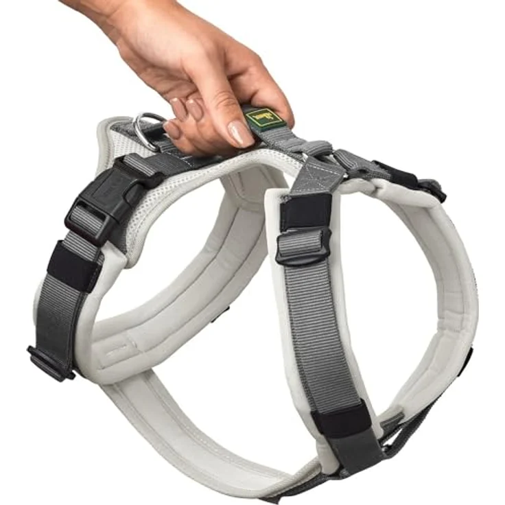 Hunter Geschirr Maldon Up, Größe:S-M, Farbe:hellgrau/grau – Bild 5