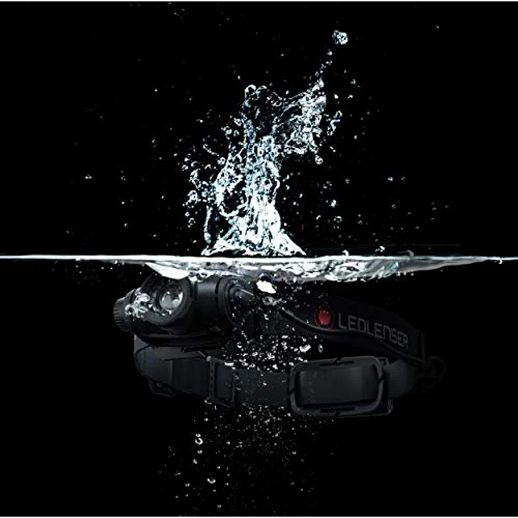 Ledlenser H5R Core, Stirnlampe mit 500 lm, wetterfest, stufenlos dimmbar, Batteriestatusanzeige – Bild 9