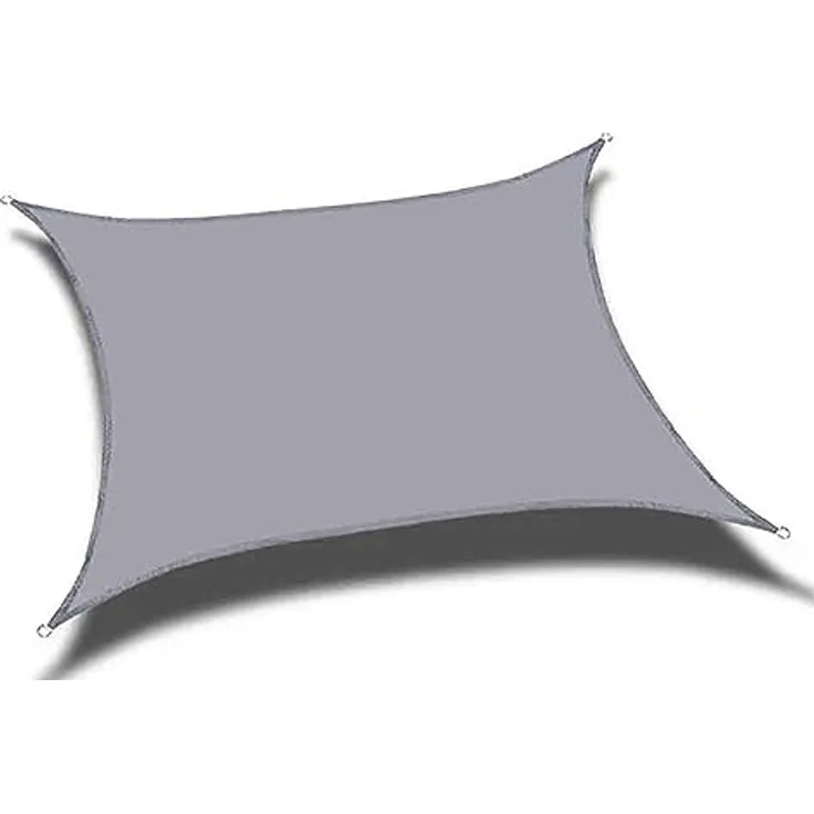 Segeltuch Polyester Oxford Stoff LxB 250x300 cm Grau Sonnensegel Wasserabweisend UV-Schutz »Malaga« 160gr./m² Rechteckig Wetterfest Reißfest, 2023900 - Preisvergleich