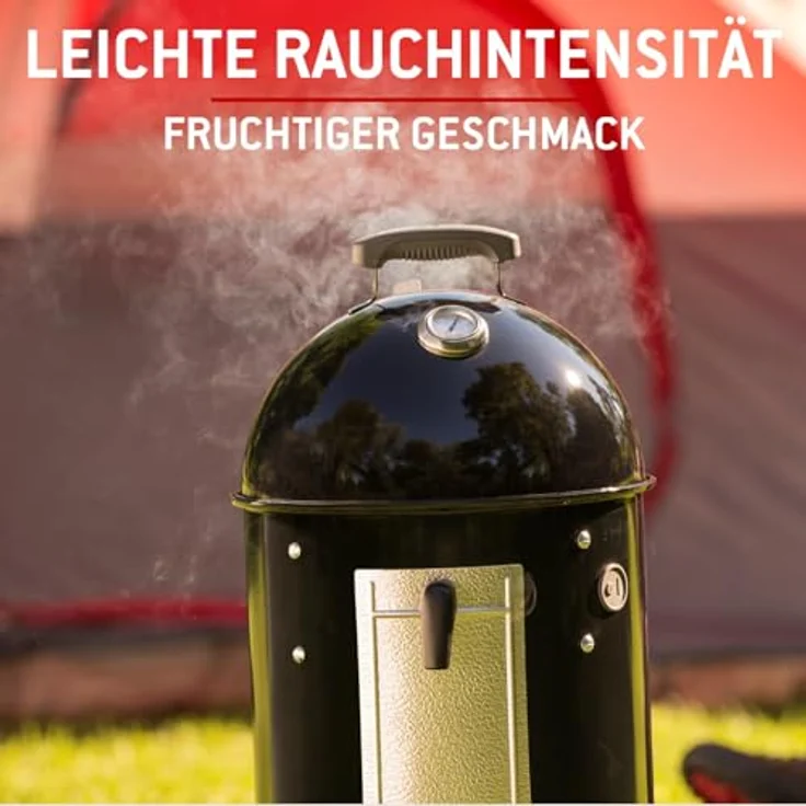 Weber 17616 Wood Chunks Apfelholz, 1,5 kg, dezentes, sáes Aroma, R„uchern, Grillen – Bild 8