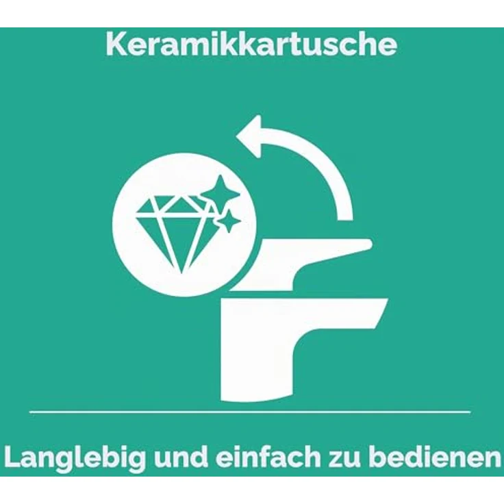 hansgrohe Vernis Shape Spültischarmatur, ComfortZone 200, Keramikmischsystem, EcoSmart, chrom – Bild 4