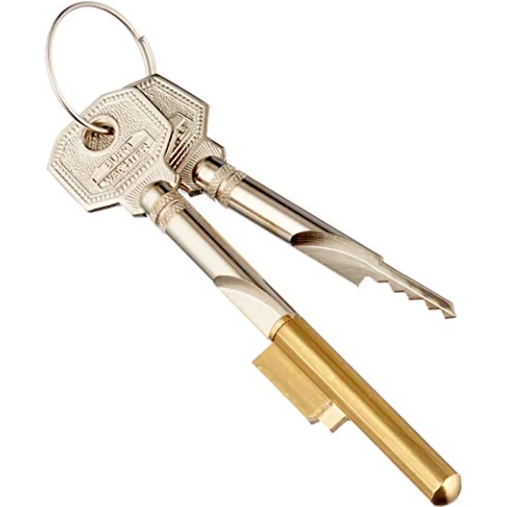 BURG-WÄCHTER E 6 Burg Schlüssellochsperrer E6, verschiedensperrend, mit 2 Schlüsseln – Bild 2