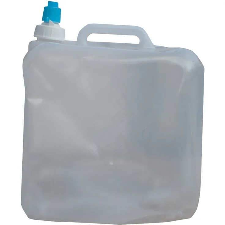 Outdoor International 15L Faltkanister für Trinkwasser, faltbar mit Handgriff und Absperrhahn, ideal für Camping und Reisen