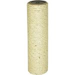 nanook Sisalstamm Ersatzstamm für Kratzbäume - Ø 8,5 cm, Gewinde M10 - mit beidseitigem Innengewinde - Länge 30 cm