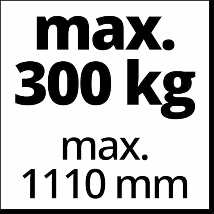 Einhell Schwenkarm 600kg GT-SA 1200 – Bild 3