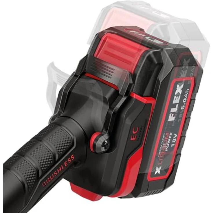Flex TV 18-EC C 535424, Akku-Fliesenrüttler 18V mit Ø 120 mm Vibrationsplatte und bürstenlosem Motor – Bild 2