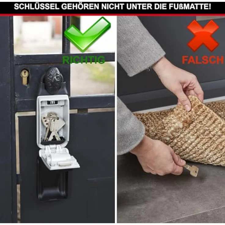 Schlüsseltresor - Kombination - Einstellbarer Bügel - Wetterfest - 5420EURD – Schlüsselkasten Select Access - Master Lock – Bild 2
