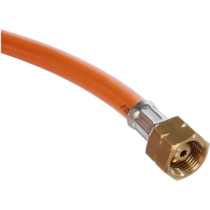 K Kemper 61805D, Flexibler 5 Meter Gasanschlussschlauch für thermischen Unkrautvernichter, G 3/8" LH Anschluss – Bild 4