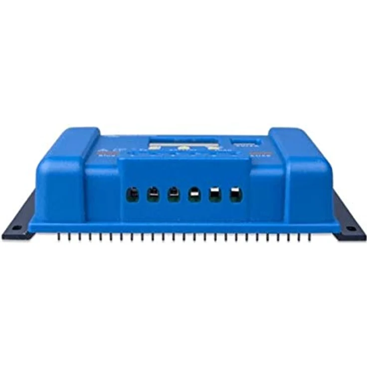 Victron Energy Laderegler PWM 12 V, Solar-Laderegler mit LCD-Display, programmierbarem Ladealgorithmus und zwei USB-Ausgängen – Bild 3
